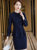 Women Suits 2023 Autumn High End Temperament Business Formal Slim Blazer And Skirt Office Ladies Work Wear