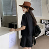 Women Summer Casual Blazers Loose Short Sleeve Thin Breathable Outwear Korean Stylish Female Elegant All-match Clothing