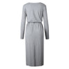 Women Summer Elegant Bandage Shirt Dress  Casual Short Sleeve Solid O Neck Maxi Dress Womne Beach Slim Irregular Dresses