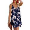 Women Summer Spaghetti Strap Button Down V Neck Sleeveless Casual Mini Dress For Women Robe Femme Повседневные Платья 2022