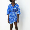 Women Summer Sweet Print Suits 2-piece Sets 2022 ZA Short Shirts Tops and Mini Skirts Female Elegant Street Clothing