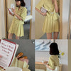 Women Summer Two 2 Piece Set Loose Suit Blazer + JK Skirt Harajuku Style Short Sleeve Coat High Waist Pleated Mini Skirt 2023