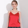 Women Tank Top Camisole Tank Summer Loose Tops Halter Top Sleeveless Silk Top Women Elastic Camiseta Tirantes Mujer GAREMAY