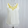 Women Tank Tops Big Size 2022 New Summer Sleeveless Tanks Sequined Embroidery Chiffon Blouse Ladies Tops Female Clothing 6XL