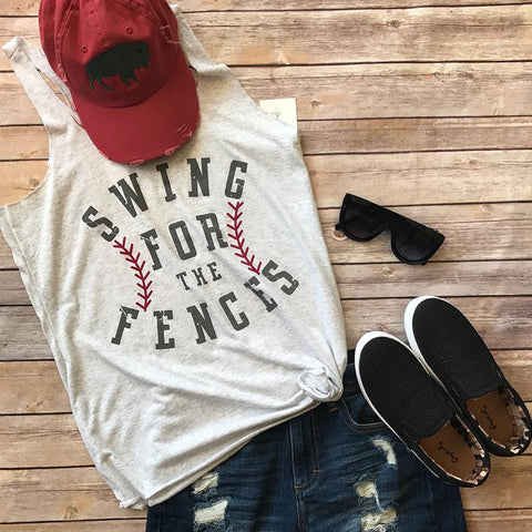 Women Tanks O-Neck Letter Baseball Printed Oversize Casual Sleeveless Tops Cropped Summer Girls Soft Casual Loose 3XL 2022