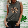 Women Tanks Round Neck summer Sleeveless Printed Casual Vest T Shirt Vest Tee Shirt girl blusas Casual female Tank Tops