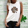 Women Tanks Round Neck summer Sleeveless Printed Casual Vest T Shirt Vest Tee Shirt girl blusas Casual female Tank Tops
