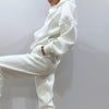 Women Tracksuits Casual Oversized Hoodies Autumn Winter Jogger Pants Two Piece Sets For Women Solid Sportswear Suit