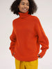 Women Turtleneck Pullover Winter Casual Oversized Knitted Sweater Elegant Loose Long Sleeve Jumpers Female Vintage Knitwear Pull