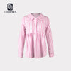 Women Vintage Striped Button Tops And Blouse Long Sleeve Turn-down Collar Shirt 2022 Autumn New Fashion Office Ladies Blouses
