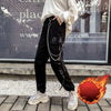 Women Y2K Techwear Cargo Baggy Joggers Pants Side Pockets Hip Hop Casual Streetwear Couple Female Loose Jogging Trousers