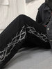 Women Y2k Vintage Bottoms Pants Loose Punk Couples Harajuku Streetwear Hip Hop Goth Sweatpants Korean Wide Leg Trousers