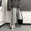 Women Y2k Vintage Bottoms Pants Loose Punk Couples Harajuku Streetwear Hip Hop Goth Sweatpants Korean Wide Leg Trousers