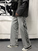Women Y2k Vintage Bottoms Pants Loose Punk Couples Harajuku Streetwear Hip Hop Goth Sweatpants Korean Wide Leg Trousers