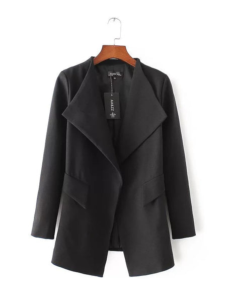 Women blazer and jacket casual fashion bleiser mujer 2022 white blaser female black coat slim fit office lady veste femme blazer