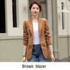 Women blazers Slim autumn winter corduroy jacket Long sleeve Blazer & Suits Women 1822
