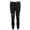 Women leggings Holes Pencil Stretch Casual Denim Skinny Ripped Pants High Waist Jeans Trousers