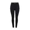 Women pearl Slim Skinny High Waist Jeans Blue Denim Pencil Pants Stretch Black Pants Calca Feminina boyfriend jeans for women