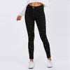 Women pearl Slim Skinny High Waist Jeans Blue Denim Pencil Pants Stretch Black Pants Calca Feminina boyfriend jeans for women