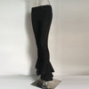 Women polka dot flared high-waisted trousers 2022 Sexy ladies ruffle pants Sexy bell botto flare pants streetwe high quality