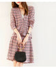Women's 2-Piece Skirt Suit Autumn Knitted Long Sleeve Graceful Jacket Commuter Cardigan Overskirt Women Elegant Two-Piece Dress