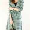 Women's 2-Piece Skirt Suit Autumn Knitted Long Sleeve Graceful Jacket Commuter Cardigan Overskirt Women Elegant Two-Piece Dress