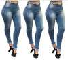 Women's 2022 summer pencil high-waist elastic ripped jeans skinny jeans woman