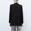 Women's Blazers Jacket Black Coat With Button Outwear Long Sleeve Female Tops Solid Elegant Ladies Blazer Woman Office Jacket