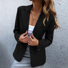 Women's Blazers Jacket Spring Autumn Office Lady Long Sleeve Solid Color Blazer Coat Loose Casual Jacket ensembles de blazers