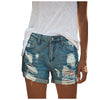 Women's Denim Shorts Summer Women's Casual Denim Shorts Frayed Hem Ripped Jeans Shorts Denim Shorts Jean Women