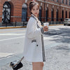 Women's Casual Blazer Jacket 2023 Fall Korean Elegant Loose Midi Suit Coat Female Temperament Retro Blouse Clothes
