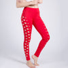 Women's Fashion Hollow Sexy Hip Black Leggings Slim Circle Hole Casual Pants Workout Long Trousers Summer Fitness Women Leggings