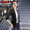Women's Suit Jacket Spring 2023 Summer Korea Tulle Leisure Slim Coat Seven Sleeves Loose Elegance Comfort Tops