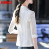 Women's Suit Jacket Spring 2023 Summer Korea Tulle Leisure Slim Coat Seven Sleeves Loose Elegance Comfort Tops