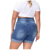 Women's High Waist Slim-fit Jeans Shorts Casual Denim Shorts Frayed Tassel Ripped Jeans Multicolor Pants Jeans