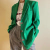 Women's Jacket 2023 Fall Retro Versatile Lapel Three Button Pocket Design Loose Casual Long Sleeve Blazer Women