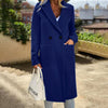 Women's Jackets ZANZEA 2022 Elegant Wool Blend Coats Casual Long Sleeve Outwears Female Double Breasted Overcoats Oversized