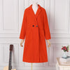 Women's Jackets ZANZEA 2022 Elegant Wool Blend Coats Casual Long Sleeve Outwears Female Double Breasted Overcoats Oversized