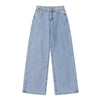 Women's Jeans 2022 Wide Leg Casual Streetwear Femme High Waist Trouser Vintage Baggy Jeans Straight Mom Denim Pants