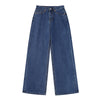 Women's Jeans 2022 Wide Leg Casual Streetwear Femme High Waist Trouser Vintage Baggy Jeans Straight Mom Denim Pants
