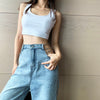 Women's Jeans Boyfriend Jean Pants Female High Waist Mom 2022 Women Jeans Stretch Casual Stright Slim Denim Trousers