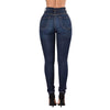 Women's Jeans High Waist Stretch Skinny Jeans For Women 2022 Spring Summer Blue Retro Washed Elastic Slim Pencil Trouser