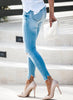 Women's Jeans High Waist Stretch Skinny Denim Trousers 2022 Hole Retro Washed Sexy Elastic Slim Pencil Pants Oversize