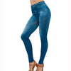 Women's Leggings Jeans Denim Pants with Pocket Slim Jeggings Fitness Leggings S-XXL Black/Gray/Blue LM58