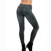 Women's Leggings Jeans Denim Pants with Pocket Slim Jeggings Fitness Leggings S-XXL Black/Gray/Blue LM58