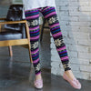 Women's Leggings Letter Pattern Skinny Mid Waisted Fashion Pants