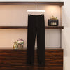 Women's Pants Autumn Oversized Traf Style Korean Spring Striped Sweater Black Trousers Suit Y2k Pants for Women