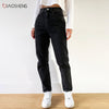 Women's Pants Mom Jeans Woman 2022 Undefined Baggy Oversize Loose Wide Denim Pants High Waisted Straight Trousers