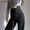 Women's Pants Mom jeans woman high waist 2022 Undefined Baggy Oversize Loose Wide Denim Pants y2k Straight Trousers