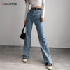 Women's Pants Mom jeans woman high waist 2022 Undefined Baggy Oversize Loose Wide Denim Pants y2k Straight Trousers